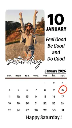SATURDAY, JAN 10