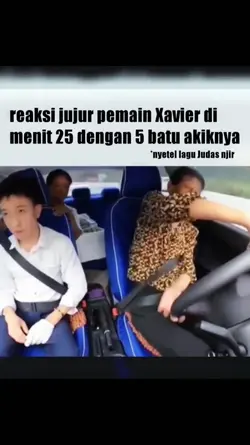 reaksi jujur Xavier