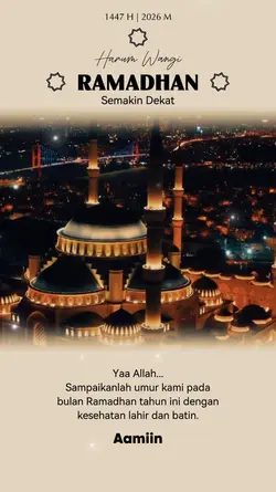 Ramadan semakin dekt