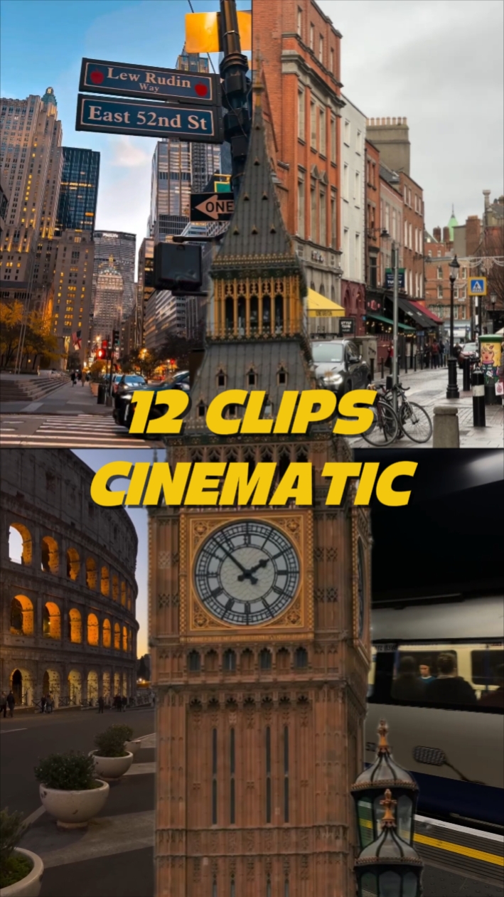 12 Clips Cinématique