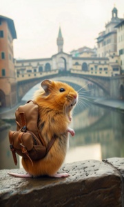 Liburan hamster