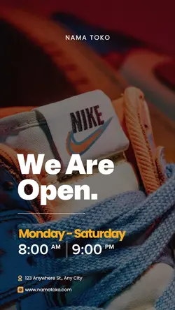 story : we are open