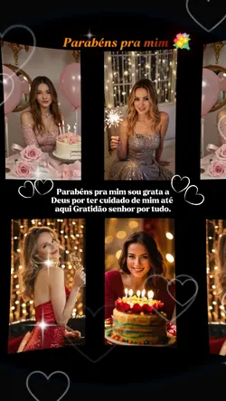 parabéns pra mim