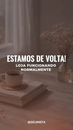 ESTAMOS DE VOLTA 