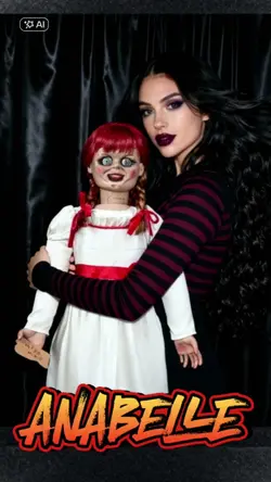 selfie with anabelle