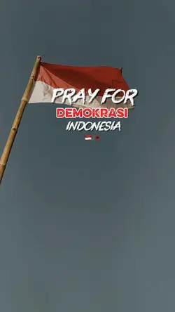 PRAY FOR DEMOKRASI