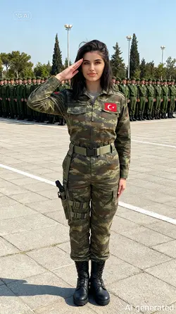 asker kız şablonu 