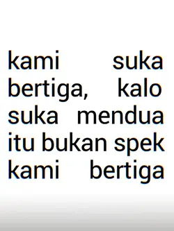 versi bertiga