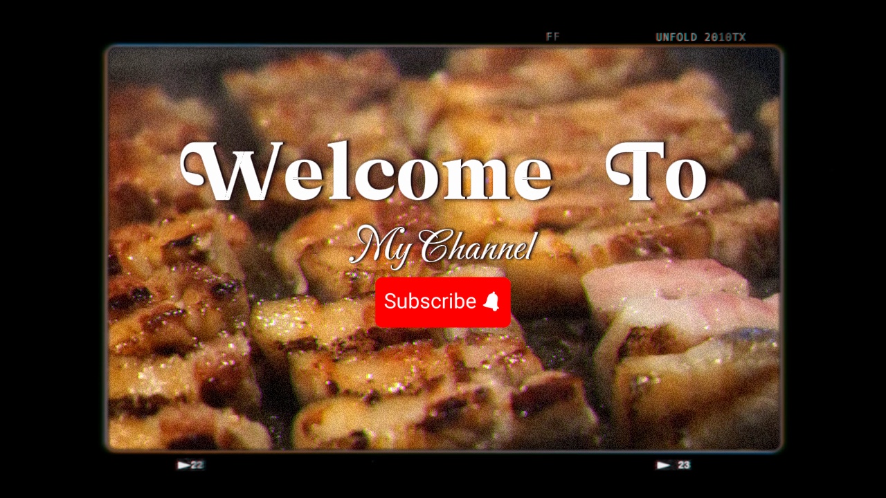 Intro for Food Vlog