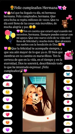 cumpleaños hermana 