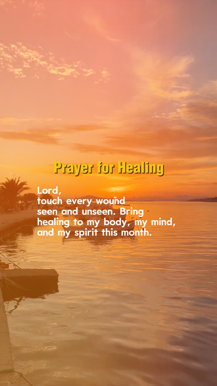 Prayer for Healing