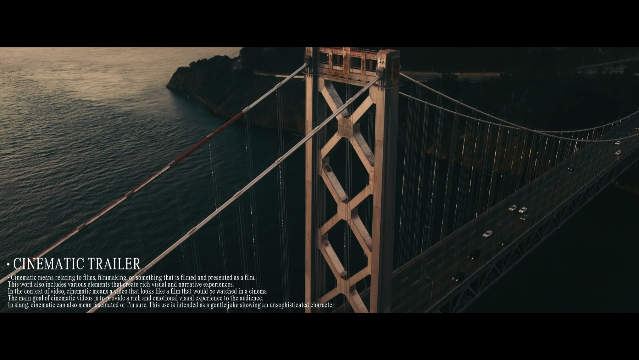 CINEMATIC TRAILER 