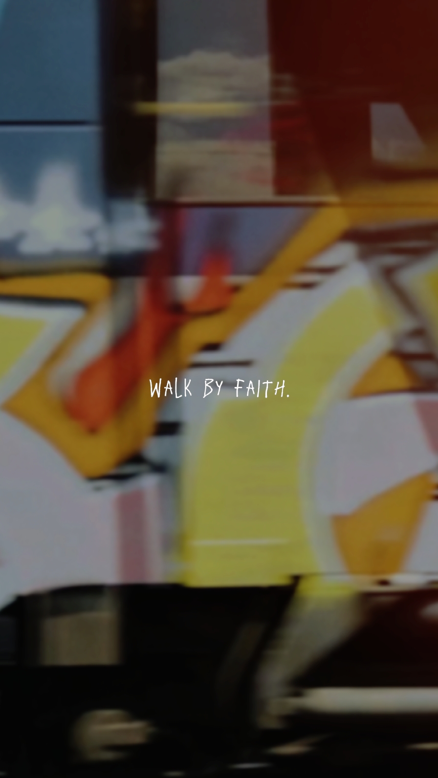 Walking by faith