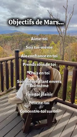 Objectifs de Mars