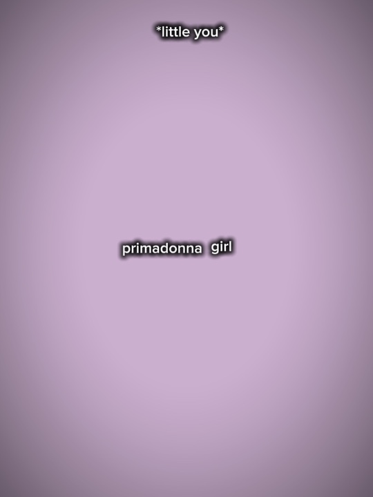 Primadonna girl
