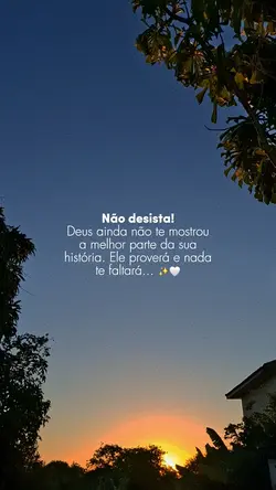 Não desista