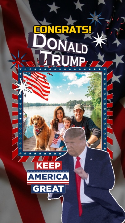 Congrats Trump