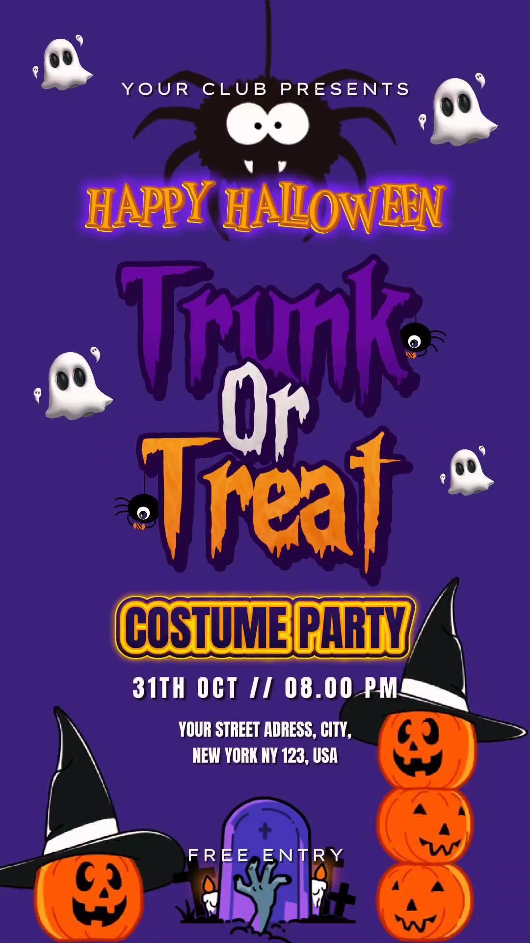 Halloween-Flyer