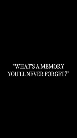 Memory u never forg