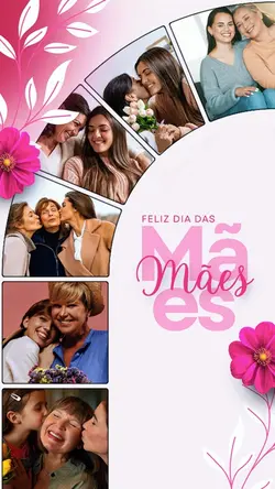 Feliz dia das mães