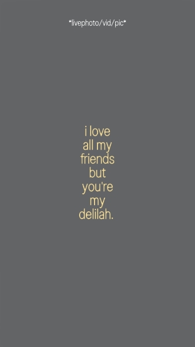i love all my friend