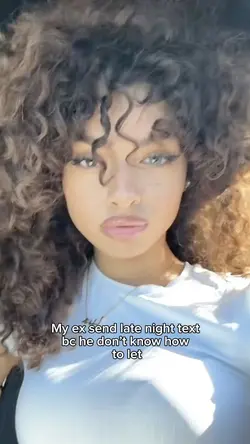 My ex send late text