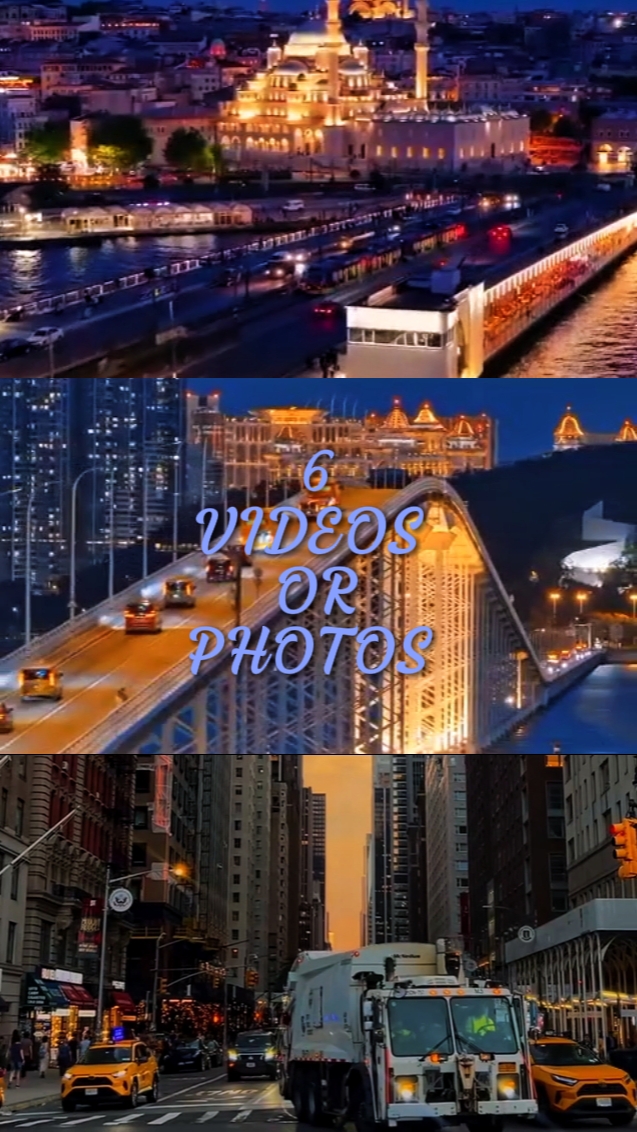 6 VIDÉOS OU PHOTOS 