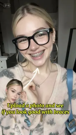 Glasses and braces 