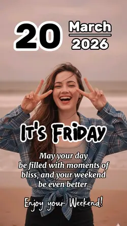 It's Friday