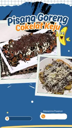 pisang cokelat keju 
