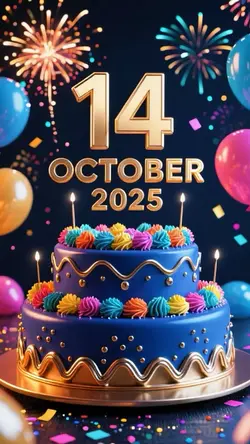 Birthday 14 OCT 2025