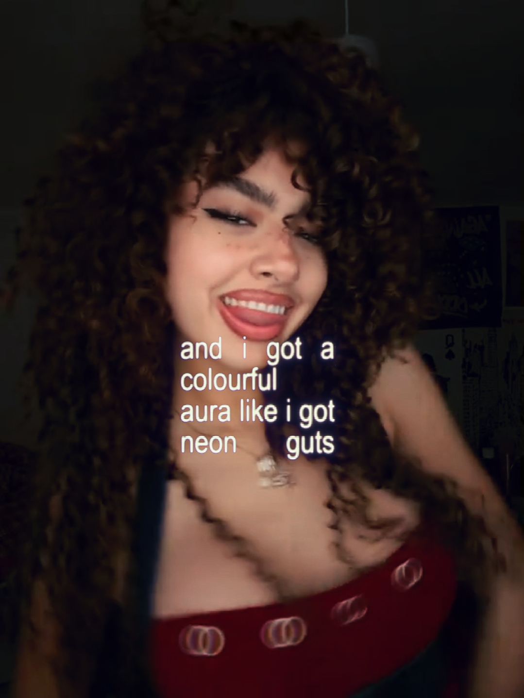 Farbenfrohe Aura