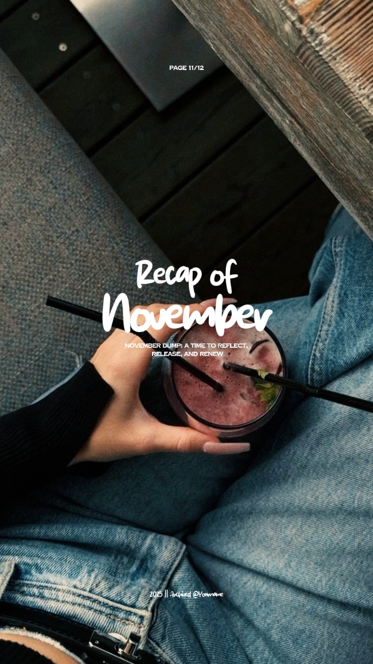 NOVEMBER RECAP 2025