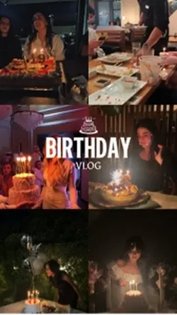 birthday vlog