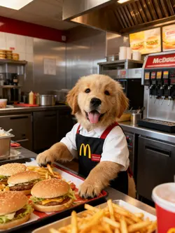 My dog is working 🙂