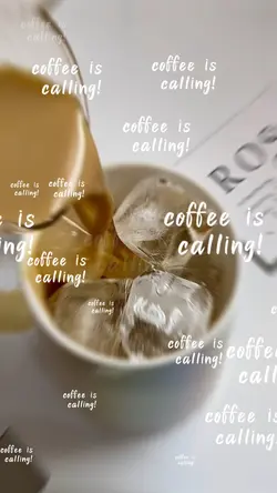 coffee is calling