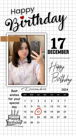 17 DECEMBER HBD 2024