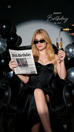 Birthday Champagne