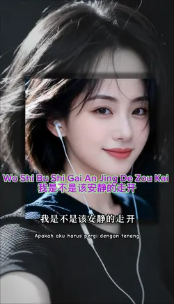 我是不是该安静的走开