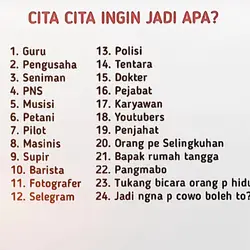 CITA CITA INGIN JADI