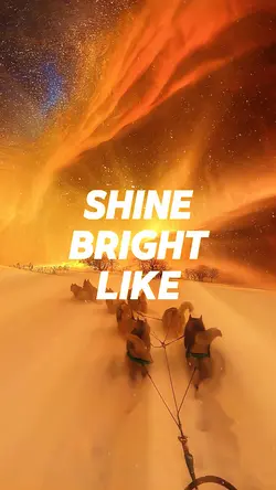Shine bright like… 