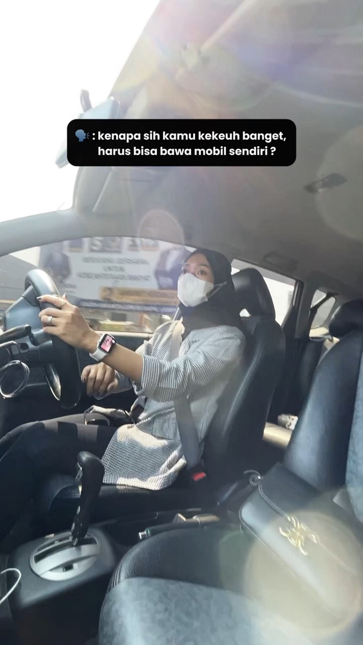 nyetir sendiri 🤩