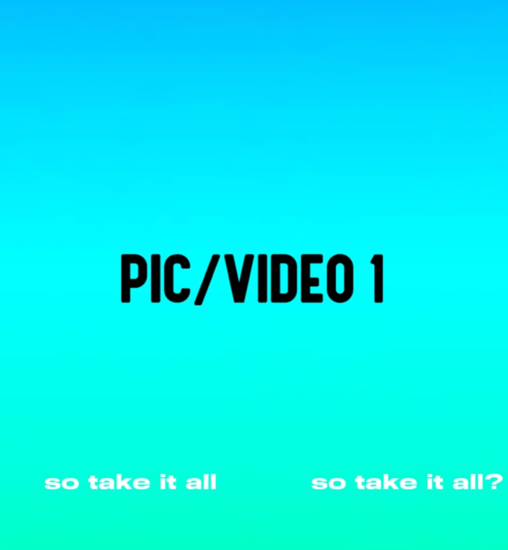 Tap on a clip to pas