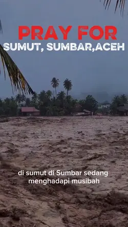 pray for Sumatera 