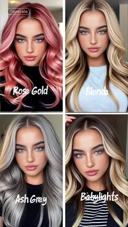 Hairstyle colour