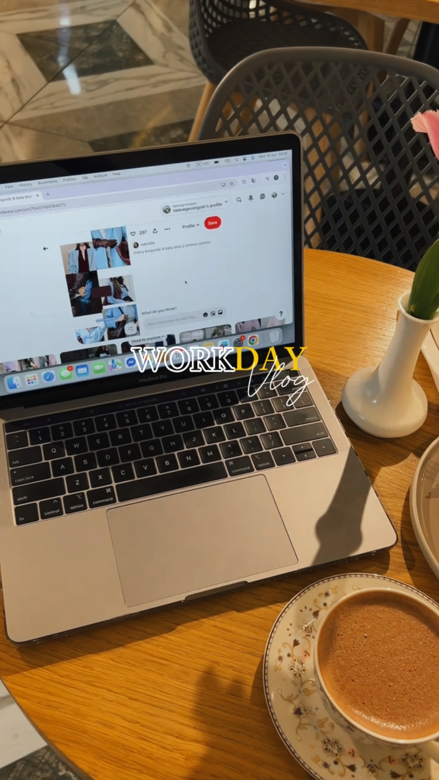Vlog del día de trabajo