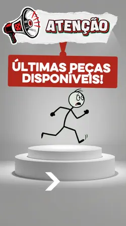 ÚLTIMAS PEÇAS CORRE