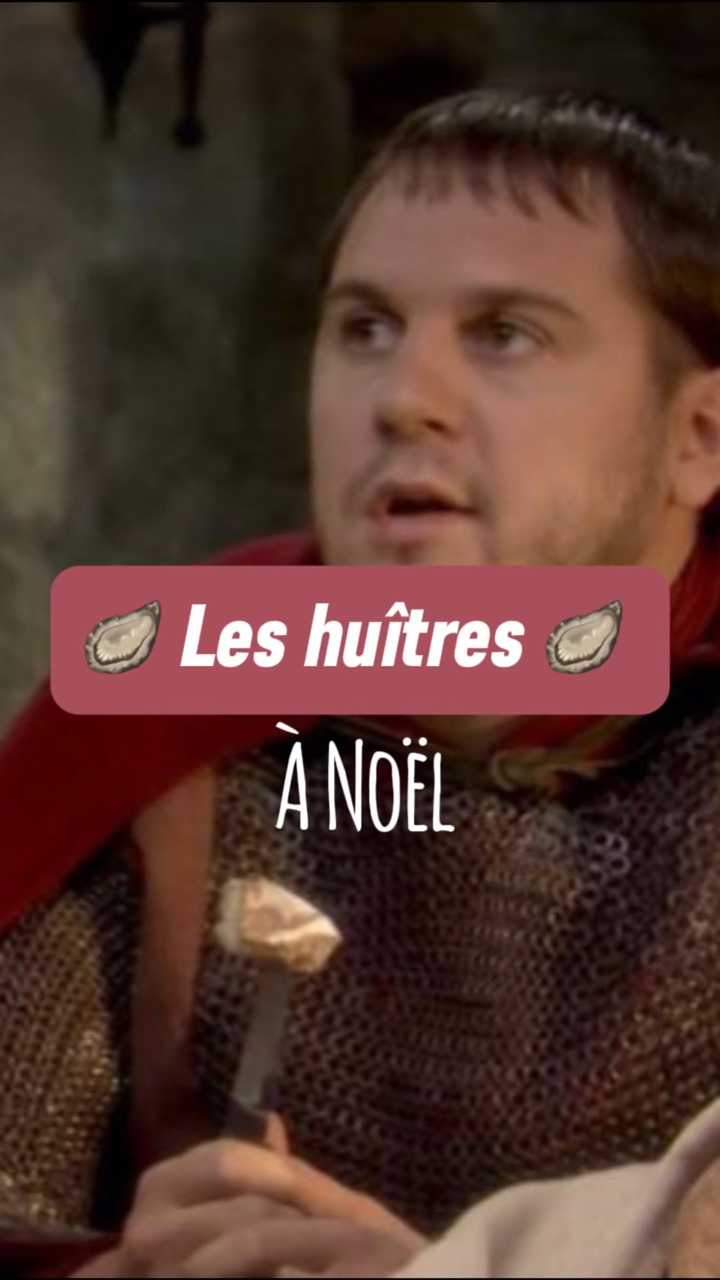 Les huîtres à Noël 