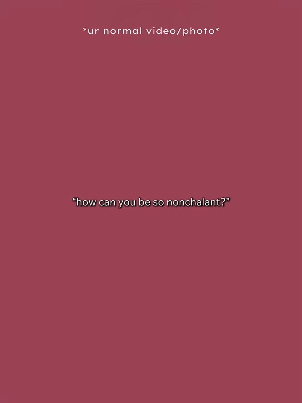 Nonchalant 