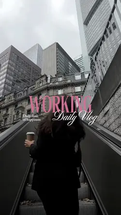 working daily vlog